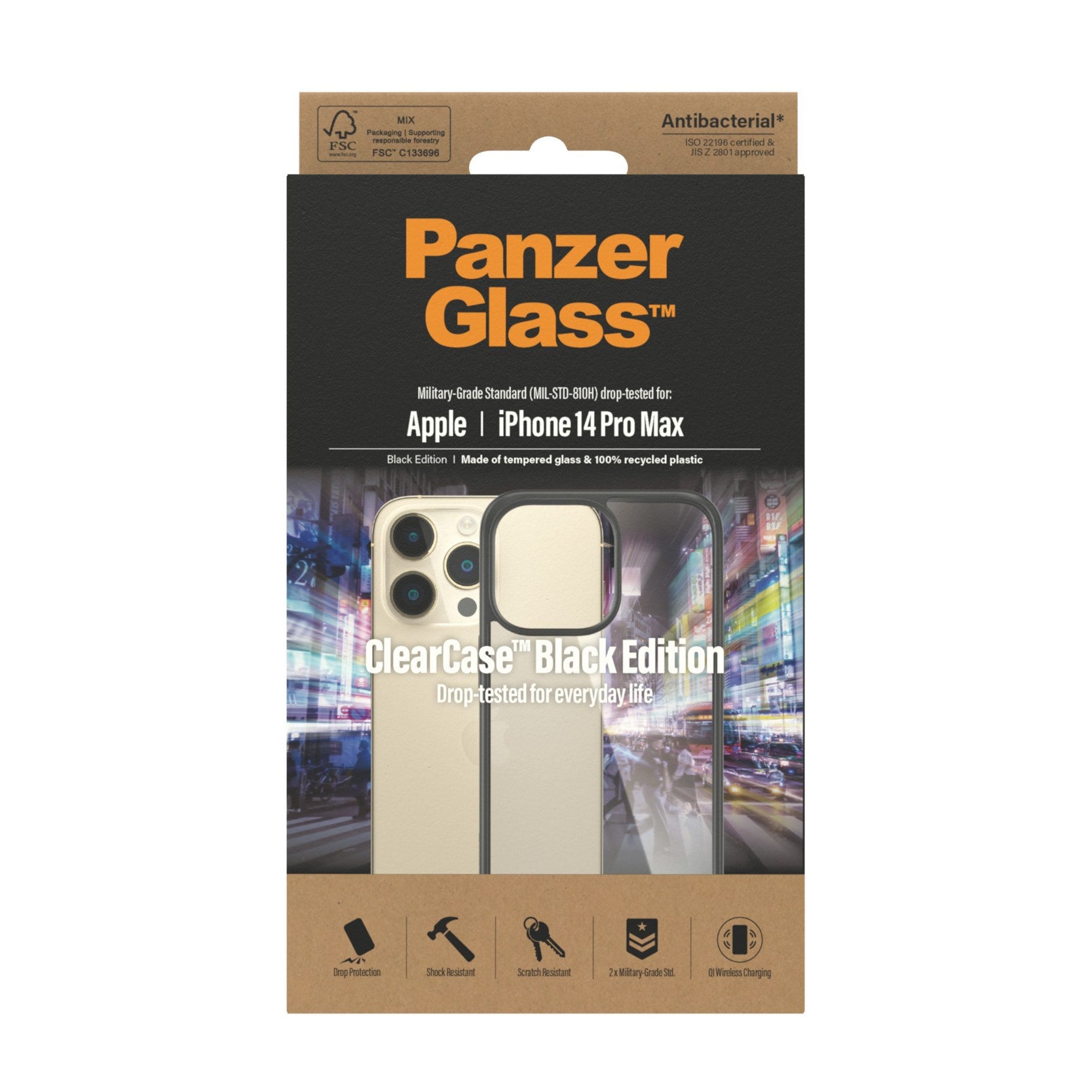 PanzerGlass® ClearCase Transparent iPhone 14 Pro Max